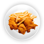 Fried Chicken & Chips 