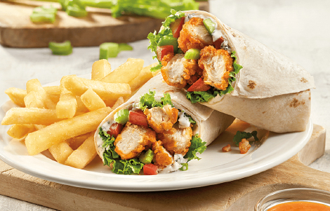 Spicy Chicken Wrap